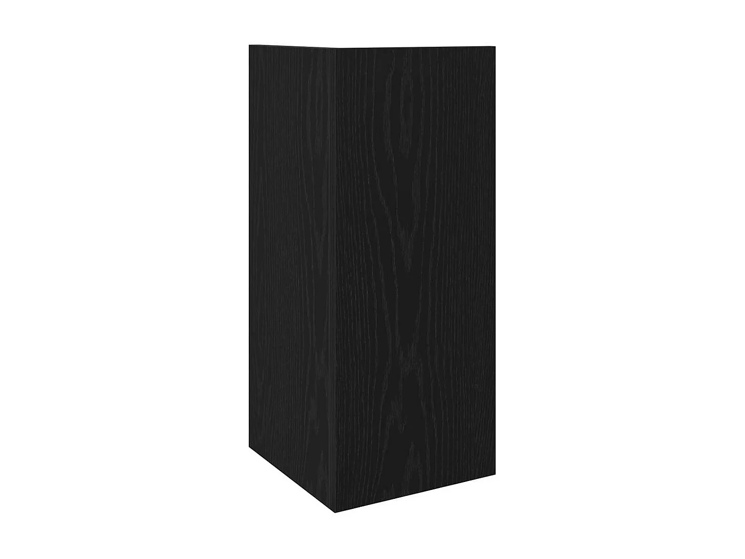 Tables d'appoint 2 pcs avec étagère noir 25,5x27x60 cm