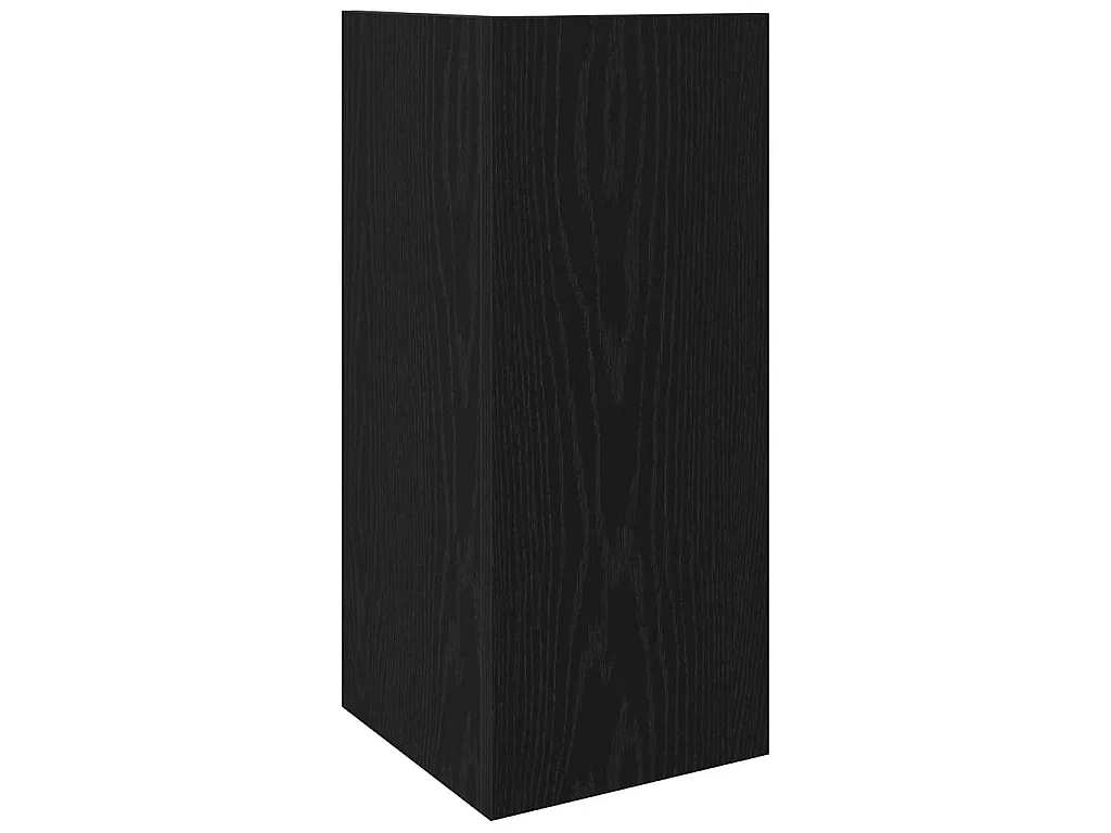 Mesas laterais 2 pcs com prateleira 110x50x103 cm preta