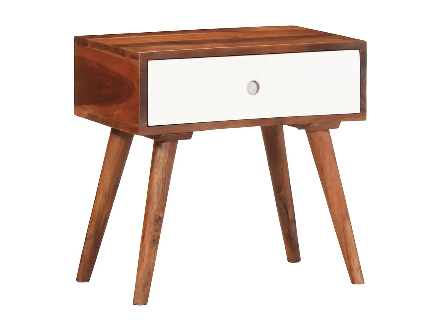 Beistelltisch 45x30x45 cm Massivholz Akazie