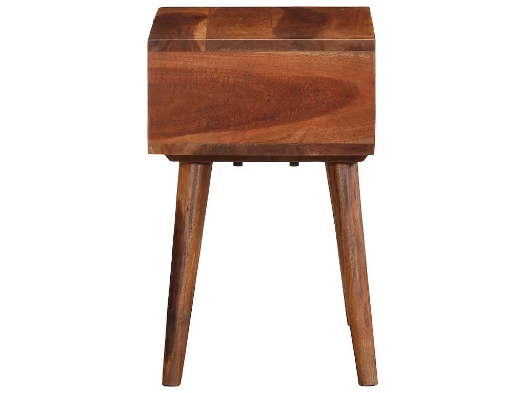 Tavolino 45x30x45 cm in Legno Massello di Acacia