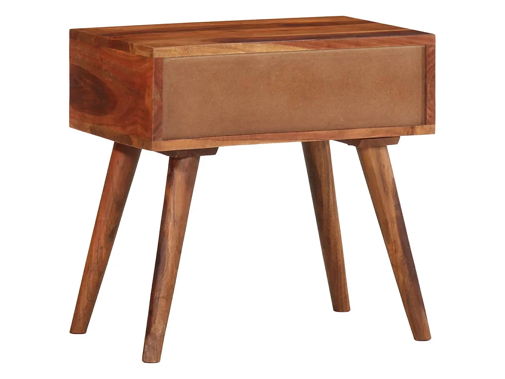 Tavolino 45x30x45 cm in Legno Massello di Acacia