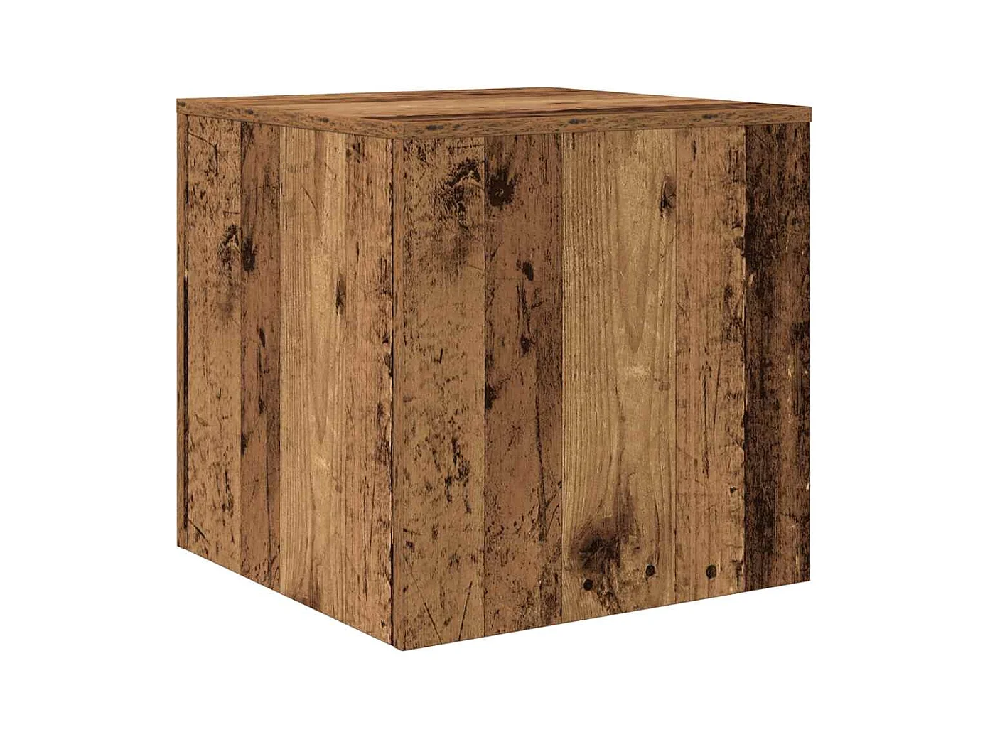 Tables gigognes 3 pcs vieux bois bois d'ingénierie