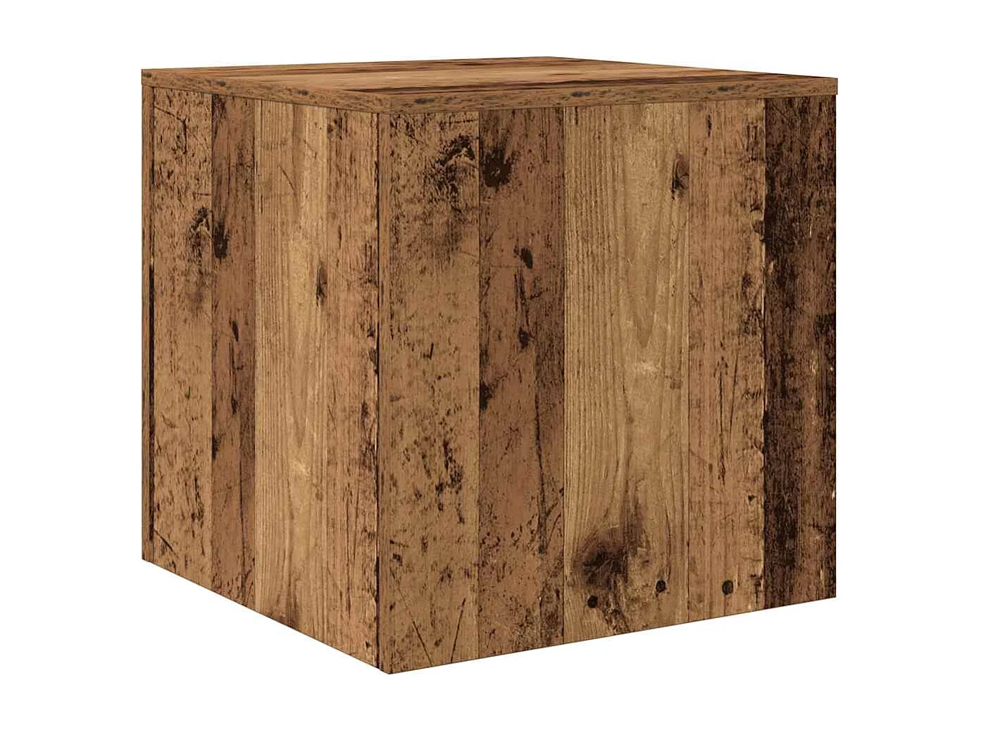 Tables gigognes 3 pcs vieux bois bois d'ingénierie