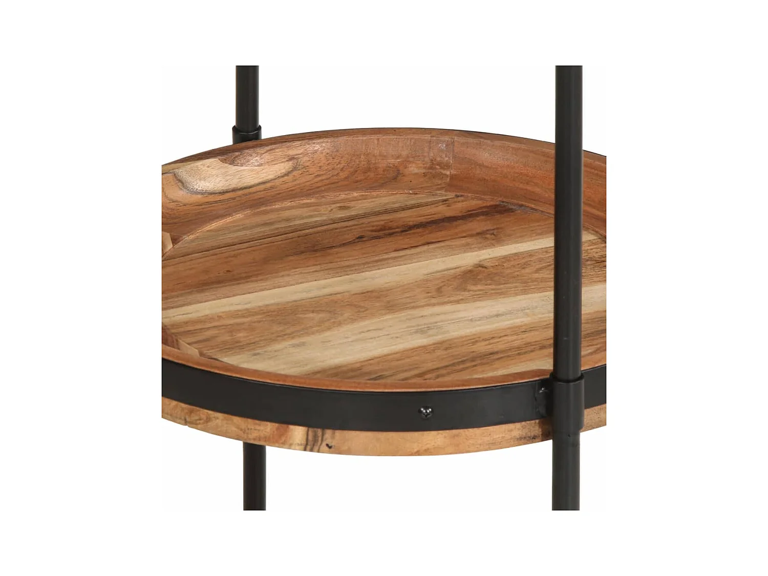 Table d'appoint Ø55x83 cm bois massif d'acacia