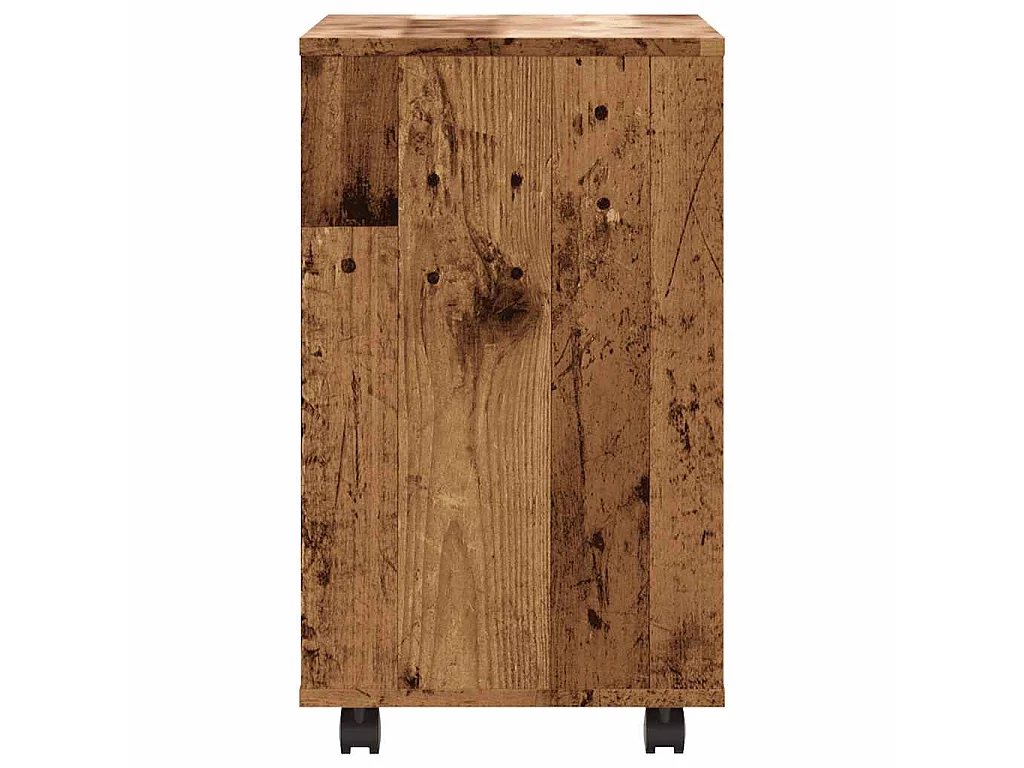 Tavolino Salotto Legno Antico 70x35x60,5 cm in Legno Multistrato
