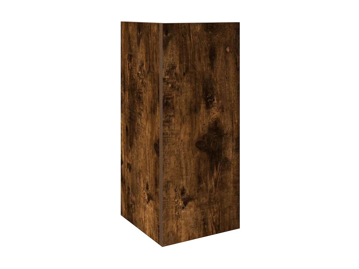 Tables d'appoint 2 pcs avec étagère chêne fumé 25,5x27x60 cm