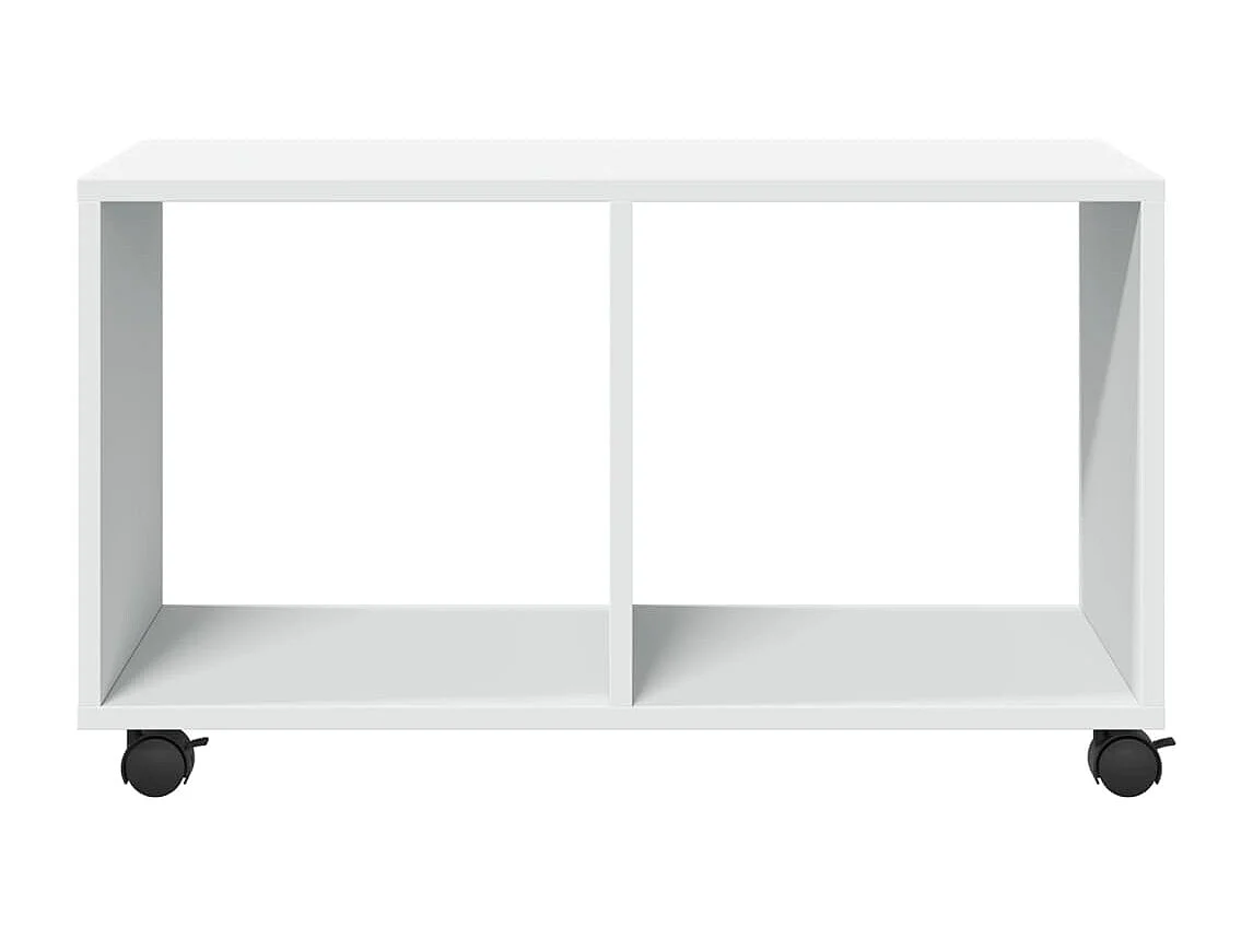 Rollschrank Weiß 72x33x42,5 cm Holzwerkstoff