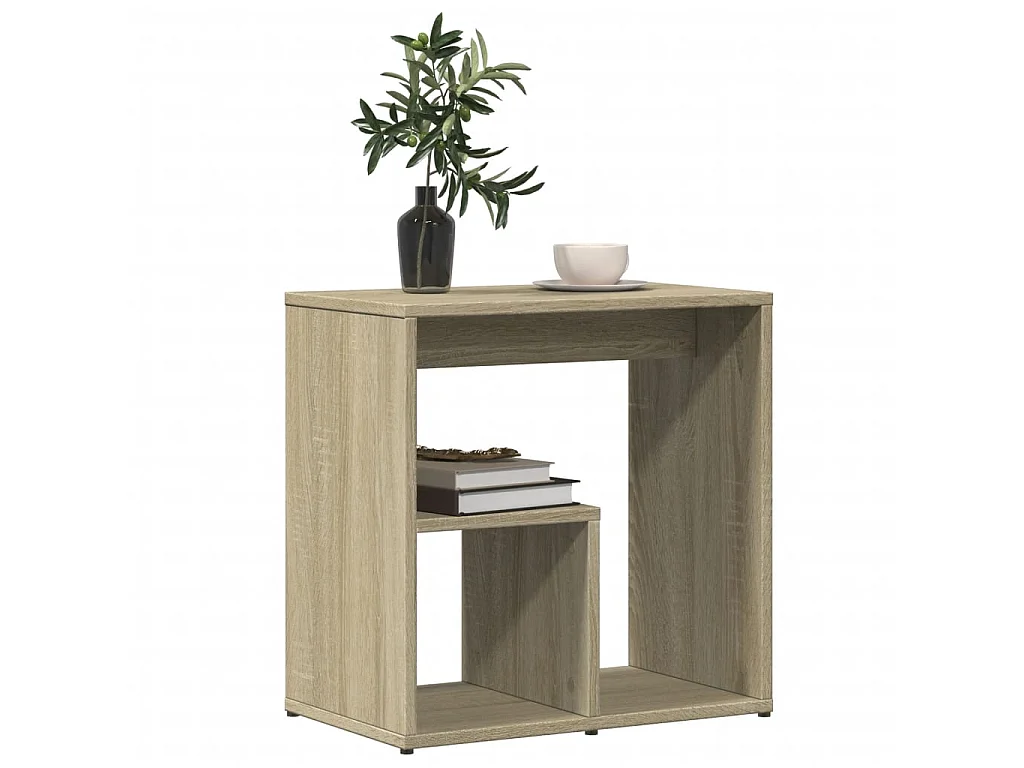 Beistelltische 2 Stk. Sonoma-Eiche 50x30x50 cm Holzwerkstoff