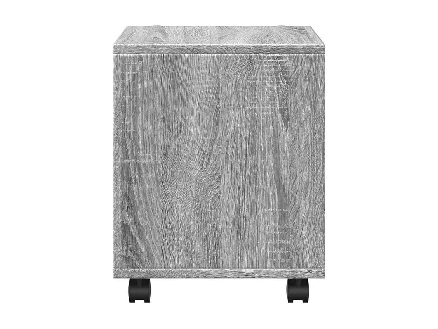 Armoire roulante sonoma gris 37x33x42,5 cm bois d'ingénierie