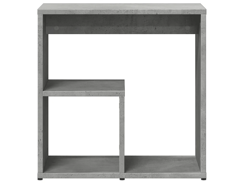 Tavolini 2pz Grigio Cemento 50x30x50 cm in Legno Multistrato