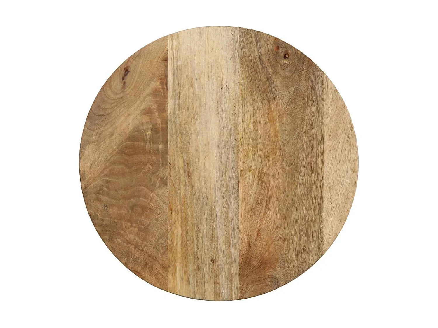 Table d'appoint Ø40x40 cm bois de manguier massif