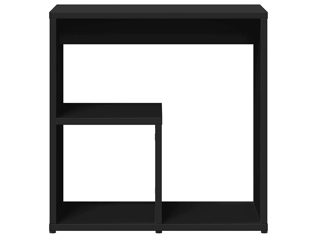 Mesa de apoio 50x30x50 cm contraplacado preto