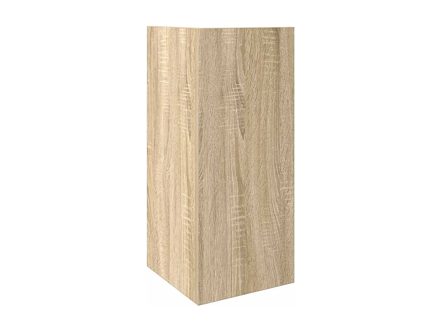 Table d'appoint avec étagère chêne sonoma 25,5x27x60 cm