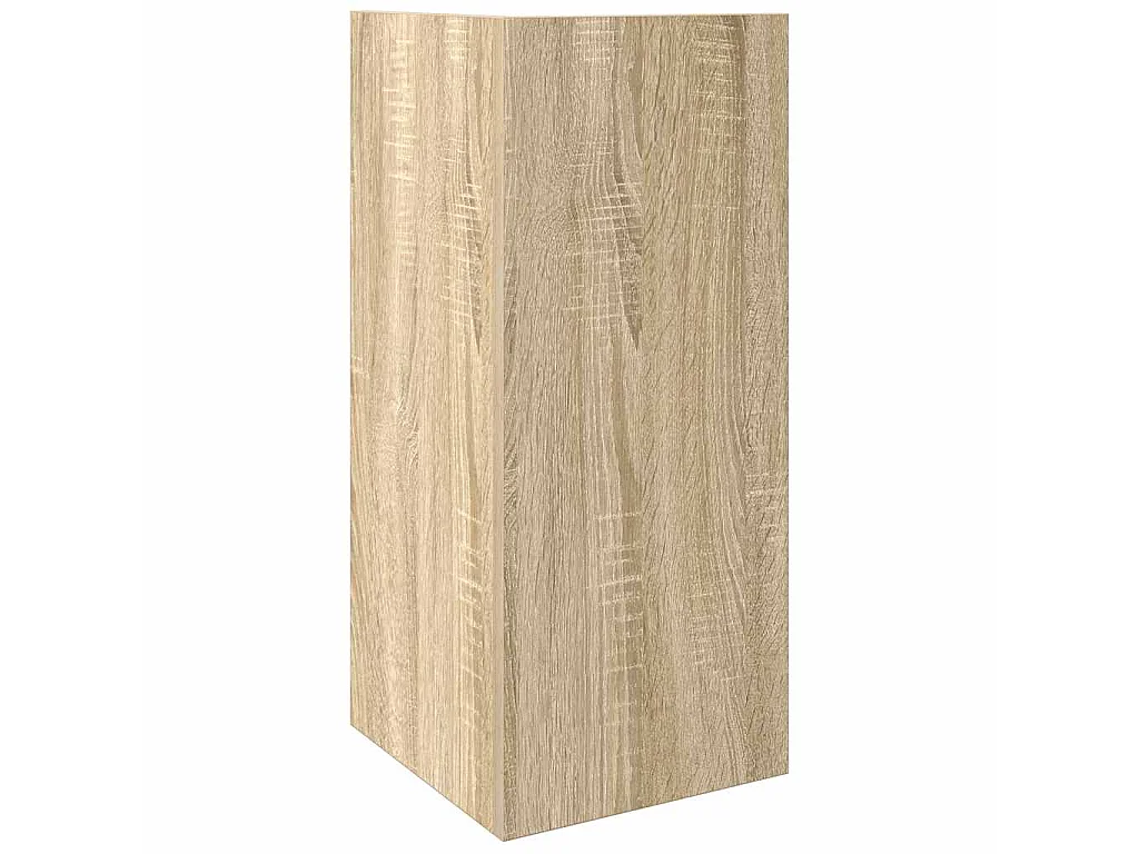 Beistelltisch mit Ablage Sonoma-Eiche 25,5x27x60 cm
