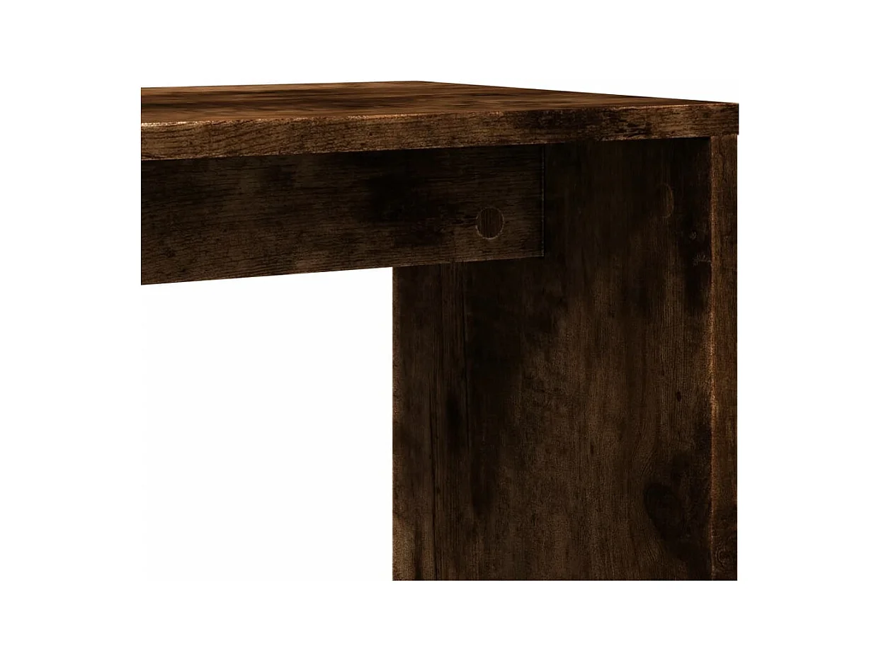 Beistelltische 2 Stk. Räuchereiche 50x30x50 cm Holzwerkstoff