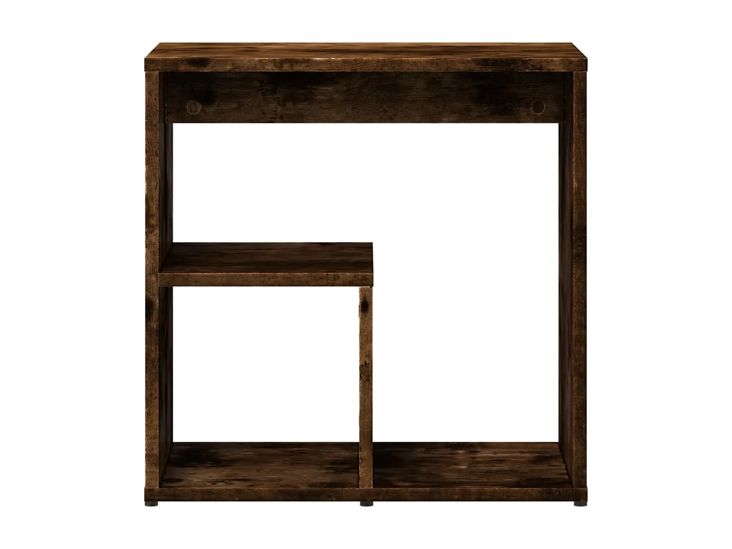 Mesas de apoio 2 pcs 50x30x50 cm deriv. madeira carvalho fumado