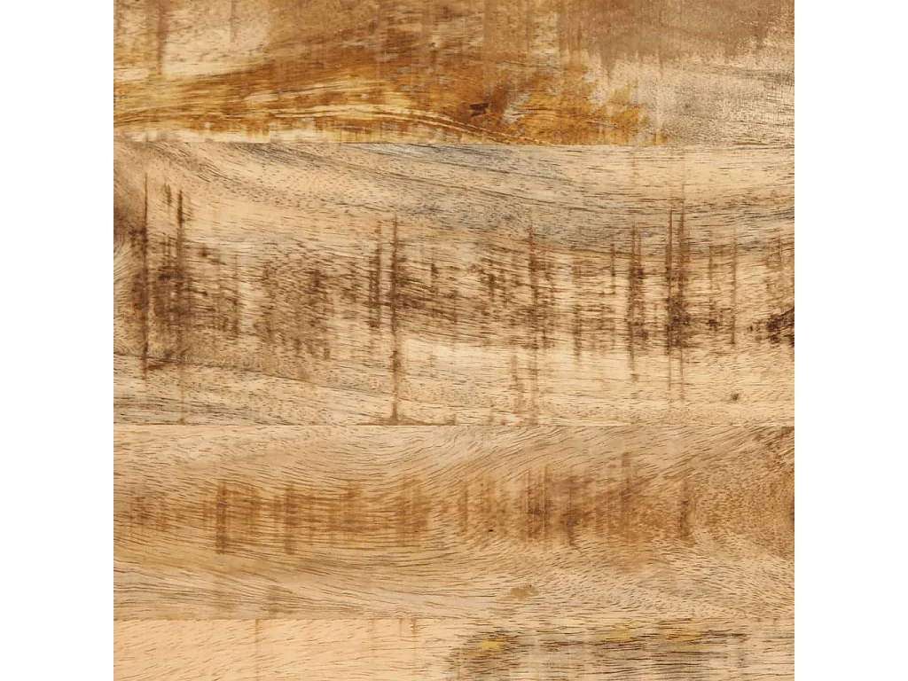 Table d'appoint 40x30x40 cm bois massif de manguier brut