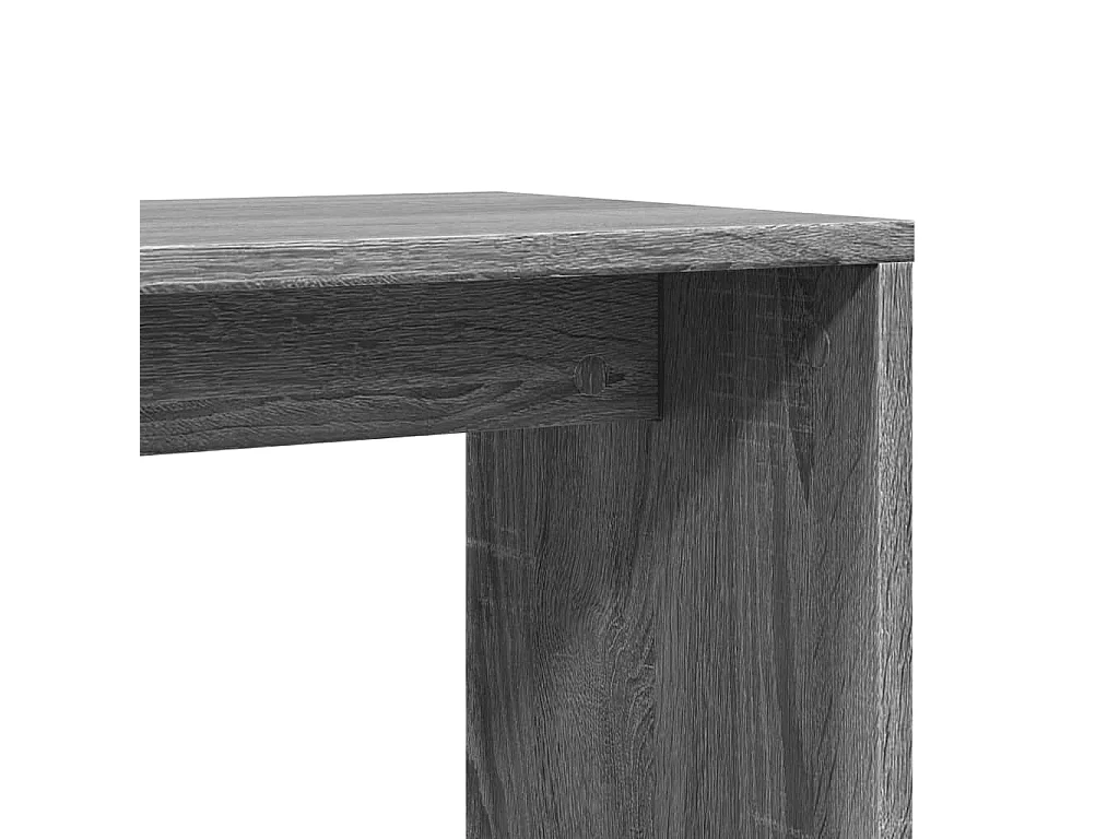 Bijzettafels 2 st 50x30x50 cm bewerkt hout grijs sonoma eiken
