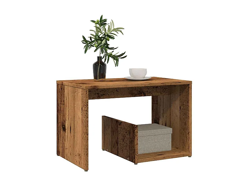 Beistelltisch Altholz-Optik 59x36x38 cm Holzwerkstoff