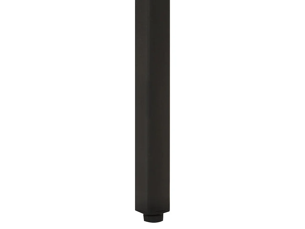 Beistelltisch 35x35x45 cm Massivholz Akazie und Eisen