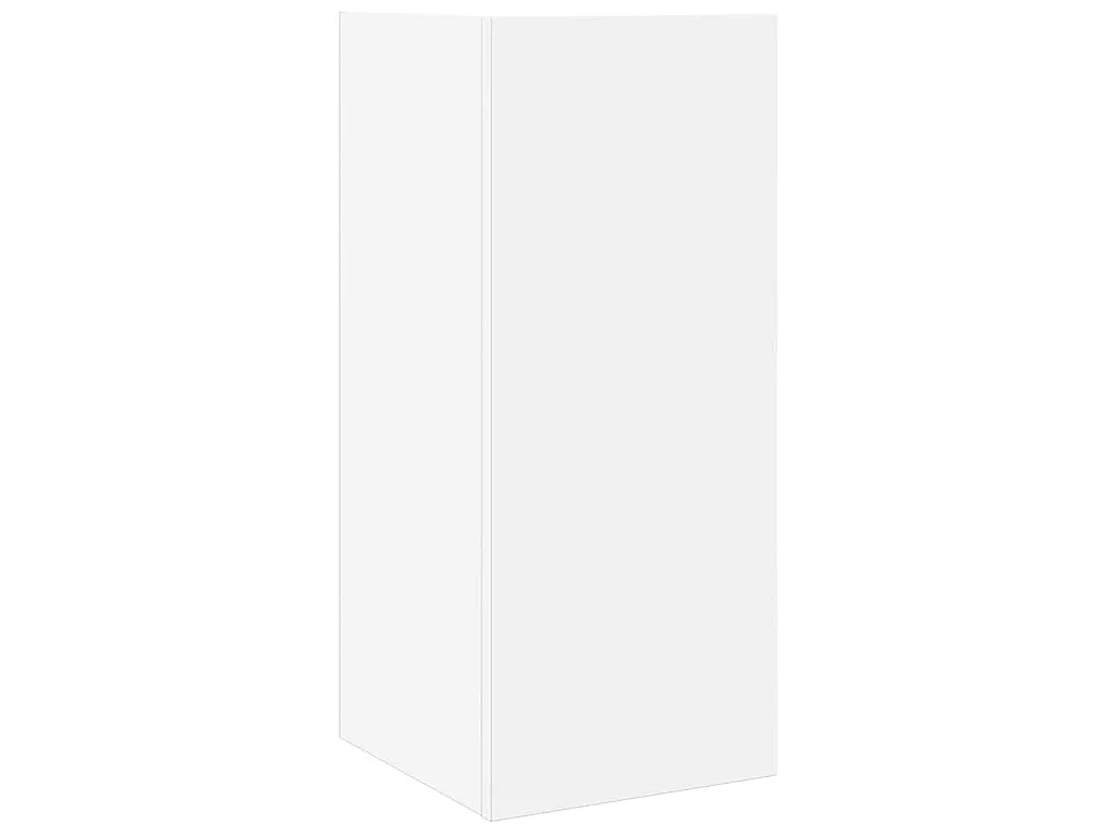 Tables d'appoint 2 pcs avec étagère blanc 25,5x27x60 cm