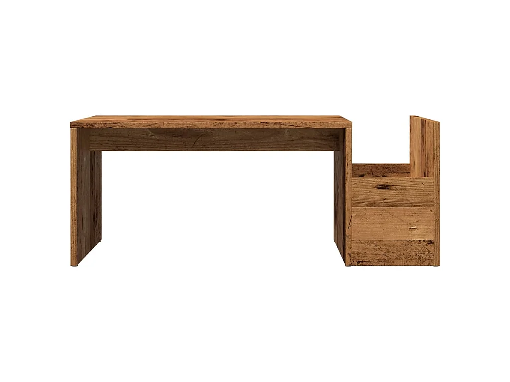 Mesa de centro 90x45x35 cm derivados de madeira madeira velha
