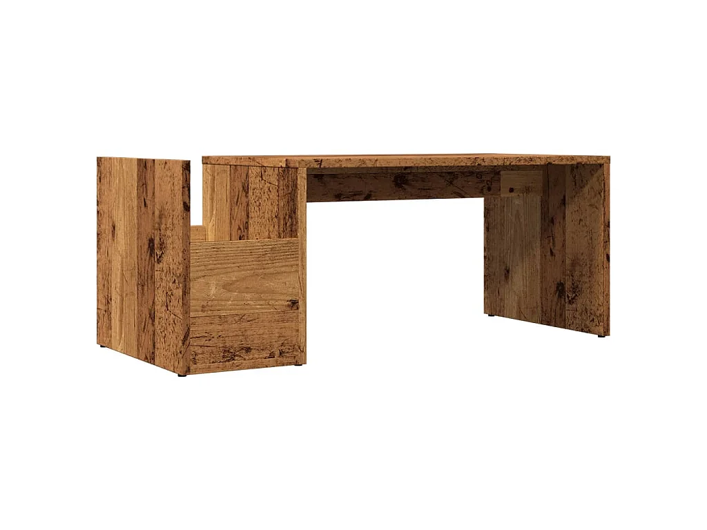 Mesa de centro 90x45x35 cm derivados de madeira madeira velha