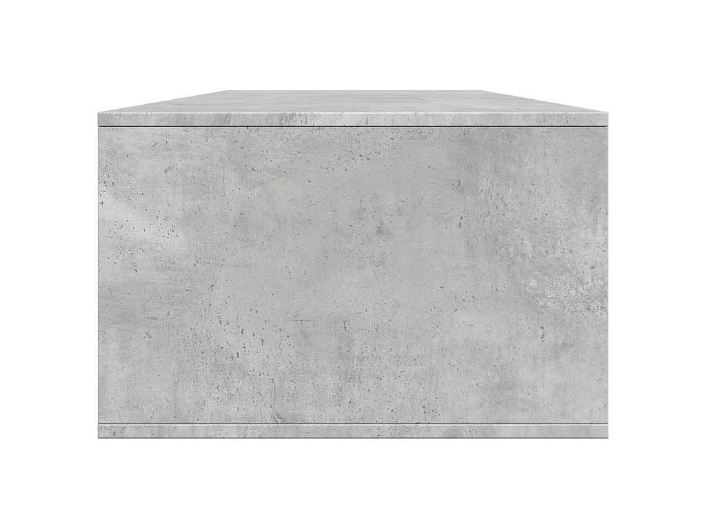 Couchtisch Betongrau 102x55x35 cm Holzwerkstoff