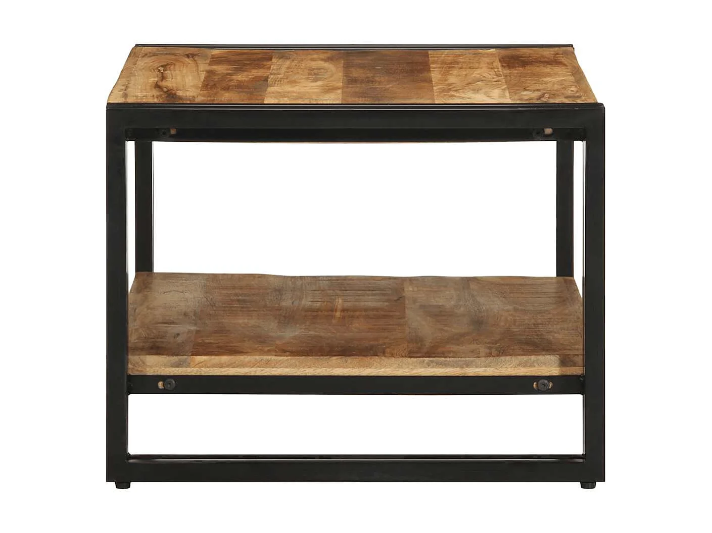 Table basse 70x50x38 cm bois de manguier massif brut