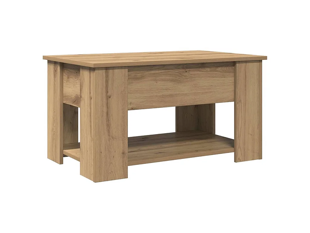 Couchtisch Artisan-Eiche 79x49x41 cm Holzwerkstoff
