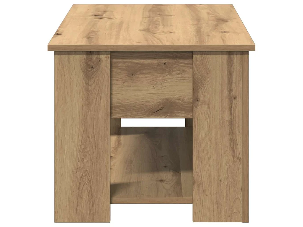 Couchtisch Artisan-Eiche 79x49x41 cm Holzwerkstoff
