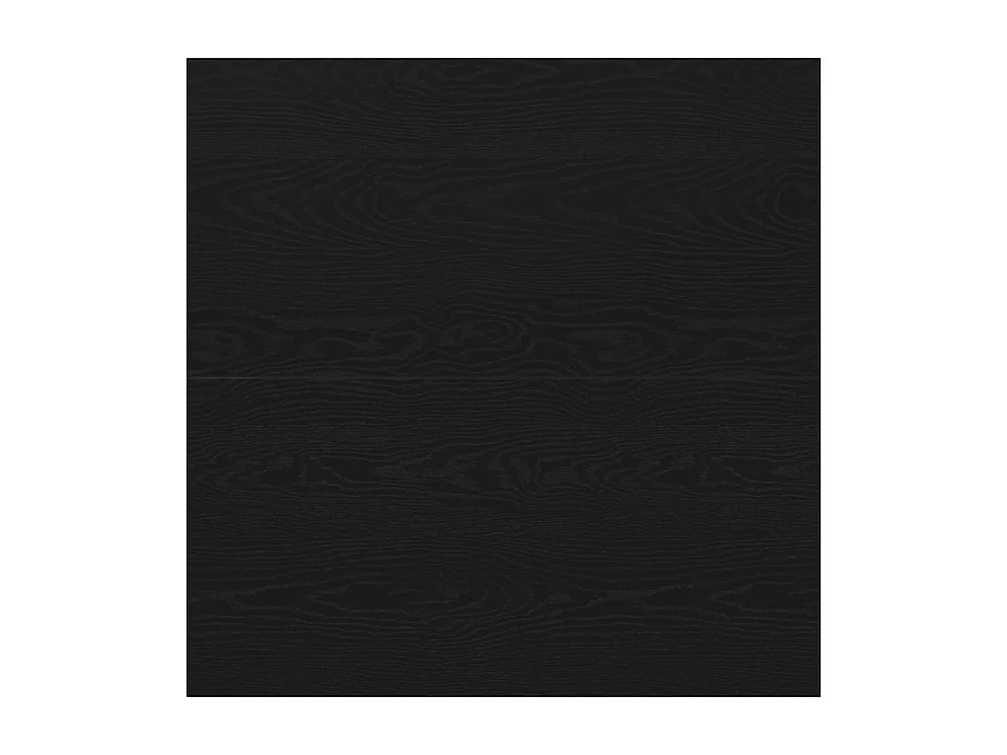 Table basse avec tiroirs chêne noir 100x100x40 cm