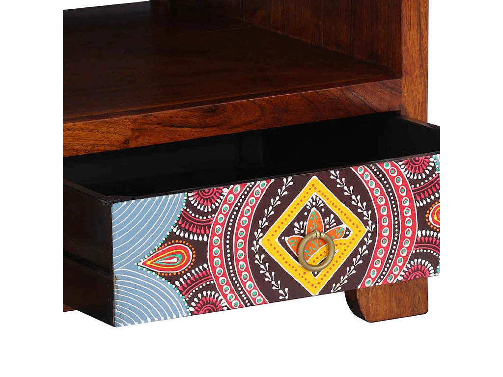 Couchtisch 90x50x40 cm Massivholz Akazie