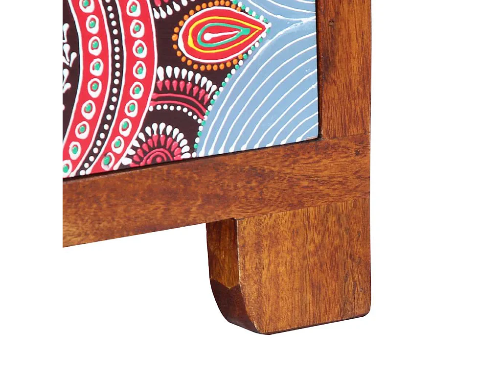 Couchtisch 90x50x40 cm Massivholz Akazie