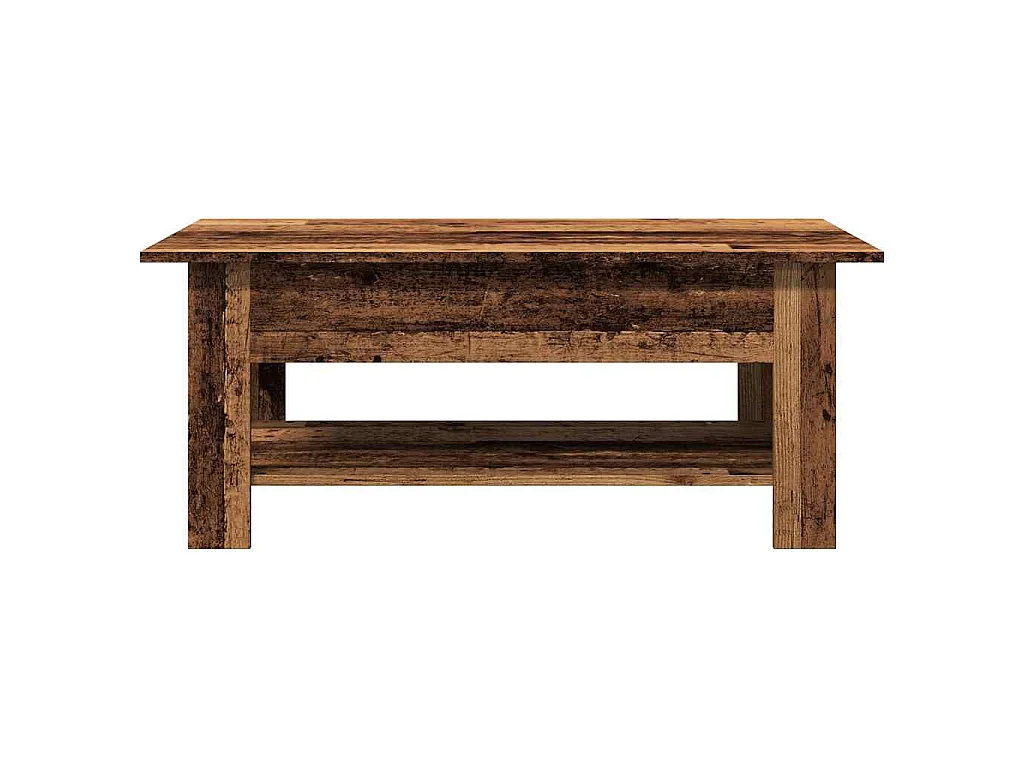 Couchtisch Altholz-Optik 102x55x42 cm Holzwerkstoff