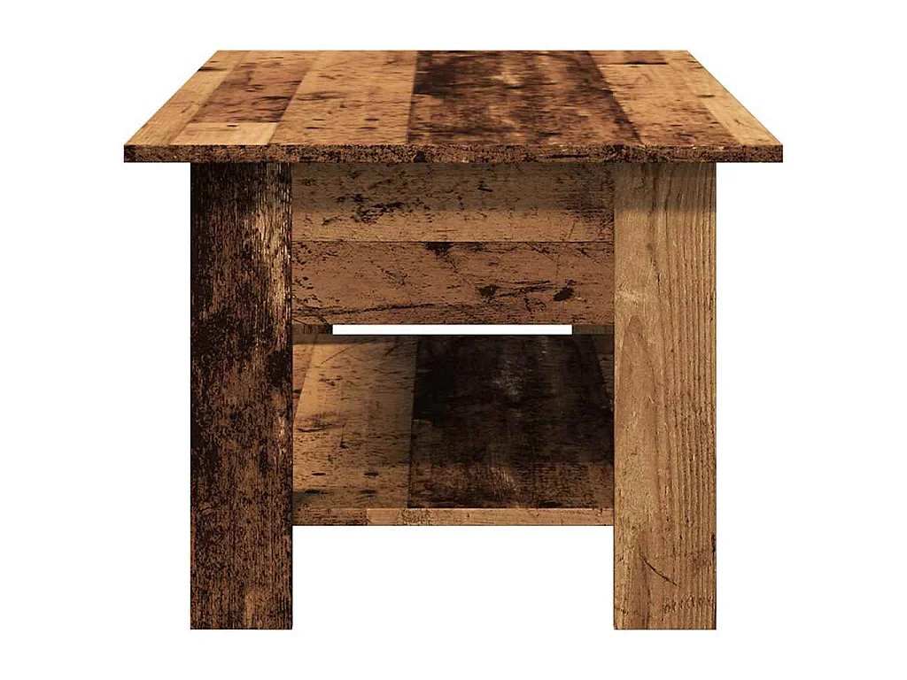 Couchtisch Altholz-Optik 102x55x42 cm Holzwerkstoff