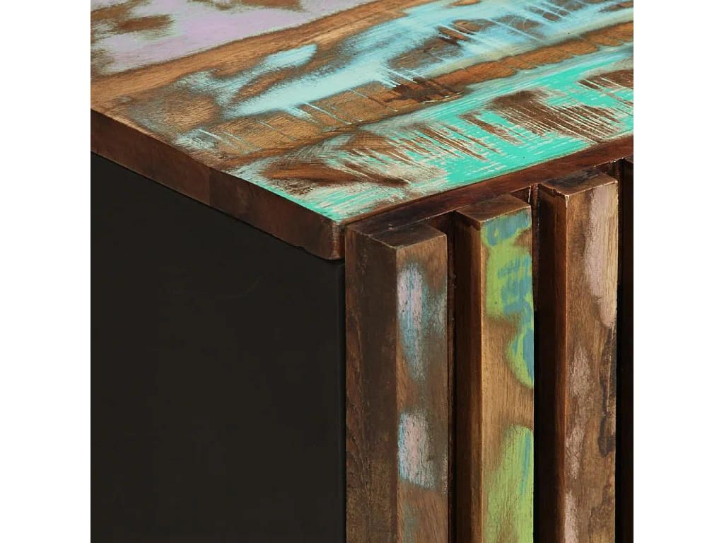 Table basse 100x55x40 cm bois massif d'acacia