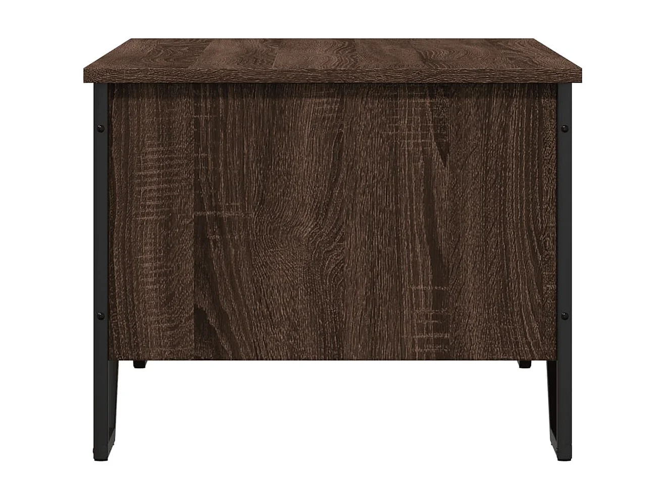 Tavolino Salotto Rovere Marrone 100x51x40 cm Legno Multistrato