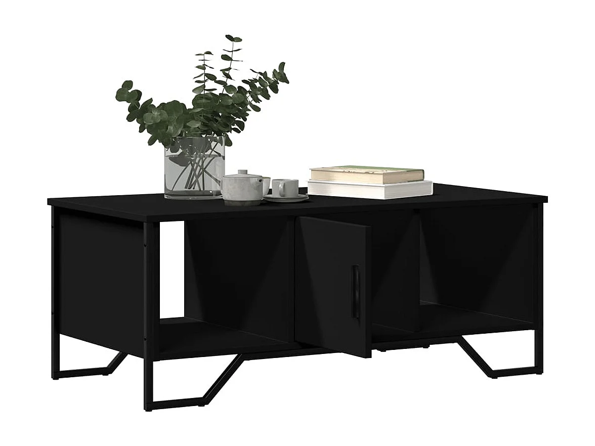 Couchtisch Schwarz 100x51x40 cm Holzwerkstoff