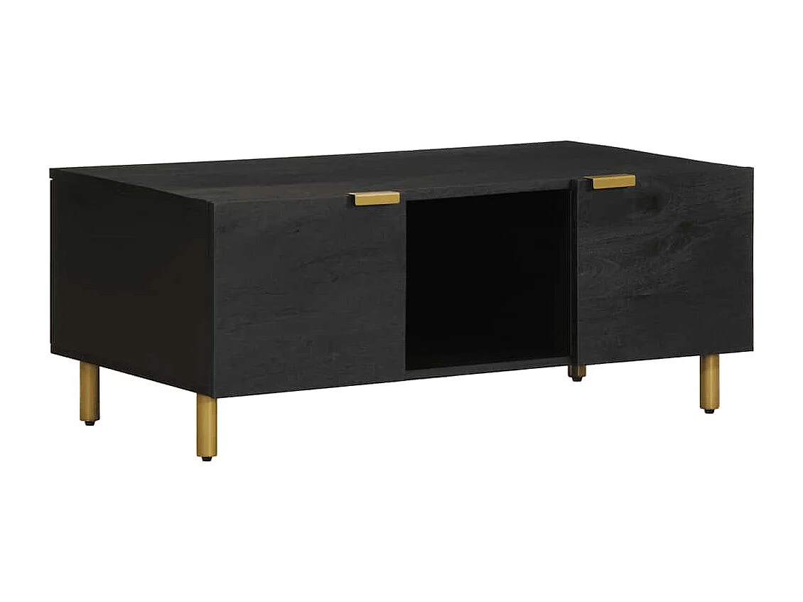 Couchtisch Schwarz 100x54x40 cm Holzwerkstoff