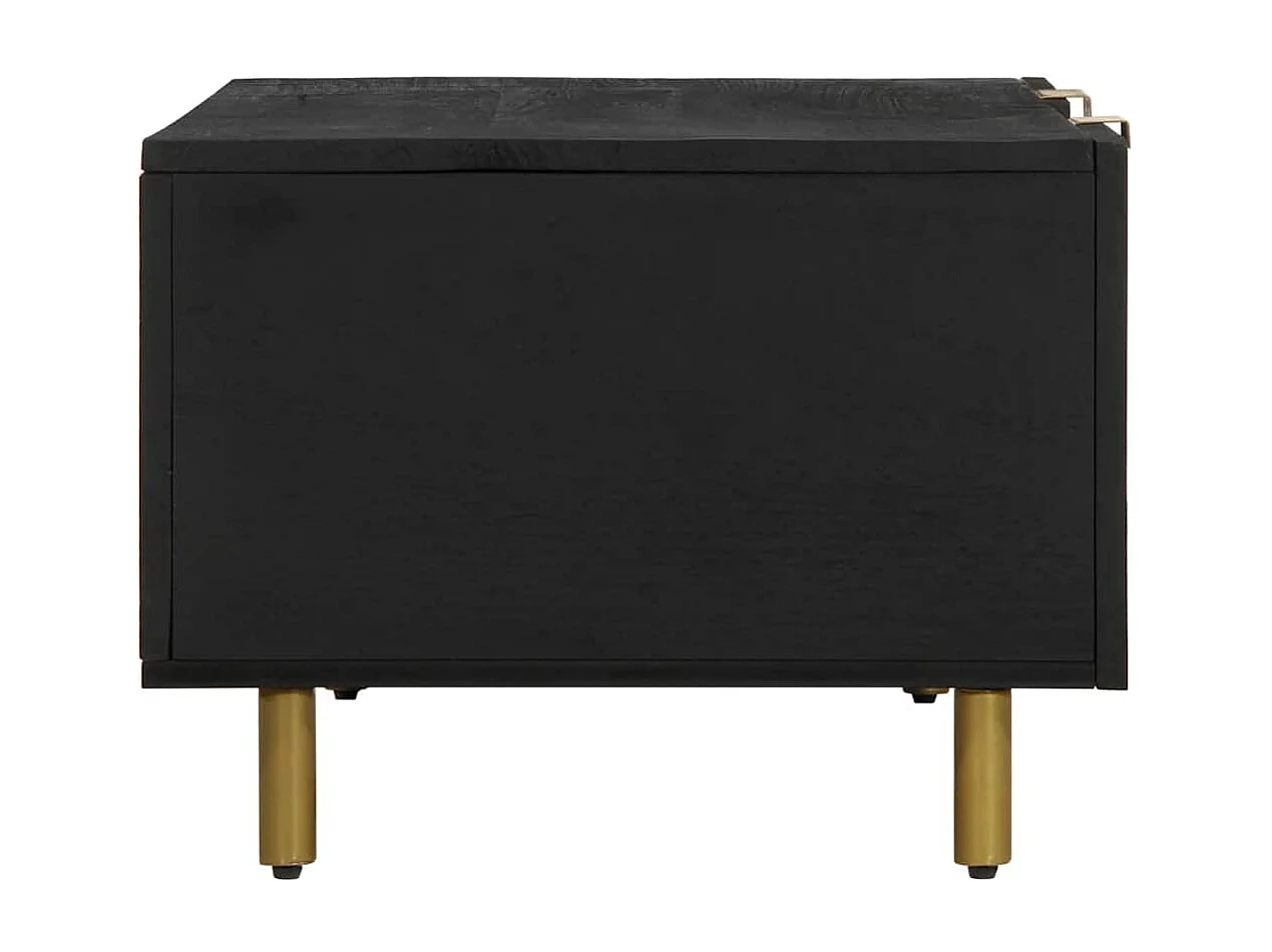 Couchtisch Schwarz 100x54x40 cm Holzwerkstoff