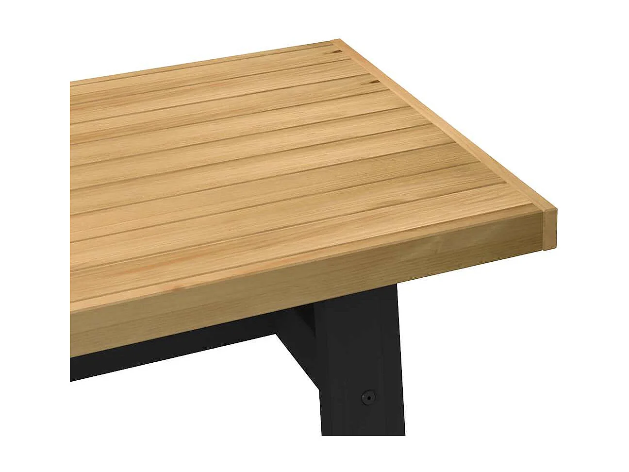 Tavolino NOAIN Gambe a Forma di A 120x60x40cm in Legno Massello