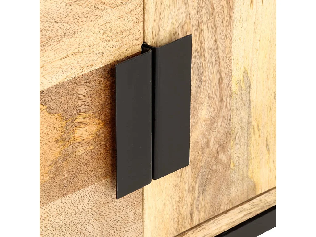 Couchtisch 90 x 55 x 40 cm Massivholz Mango