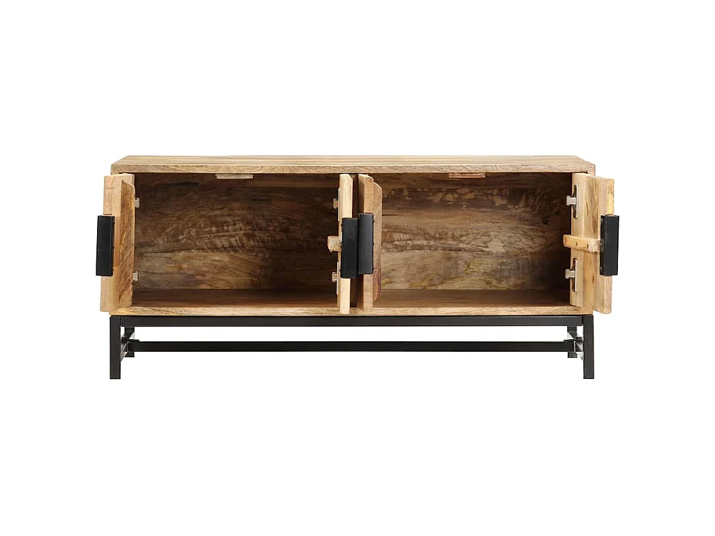 Table basse 90x55x40 cm Bois de manguier massif