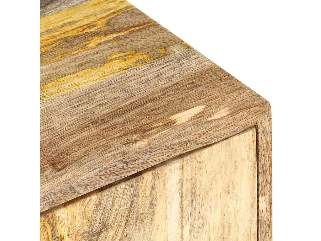 Table basse 90x55x40 cm Bois de manguier massif