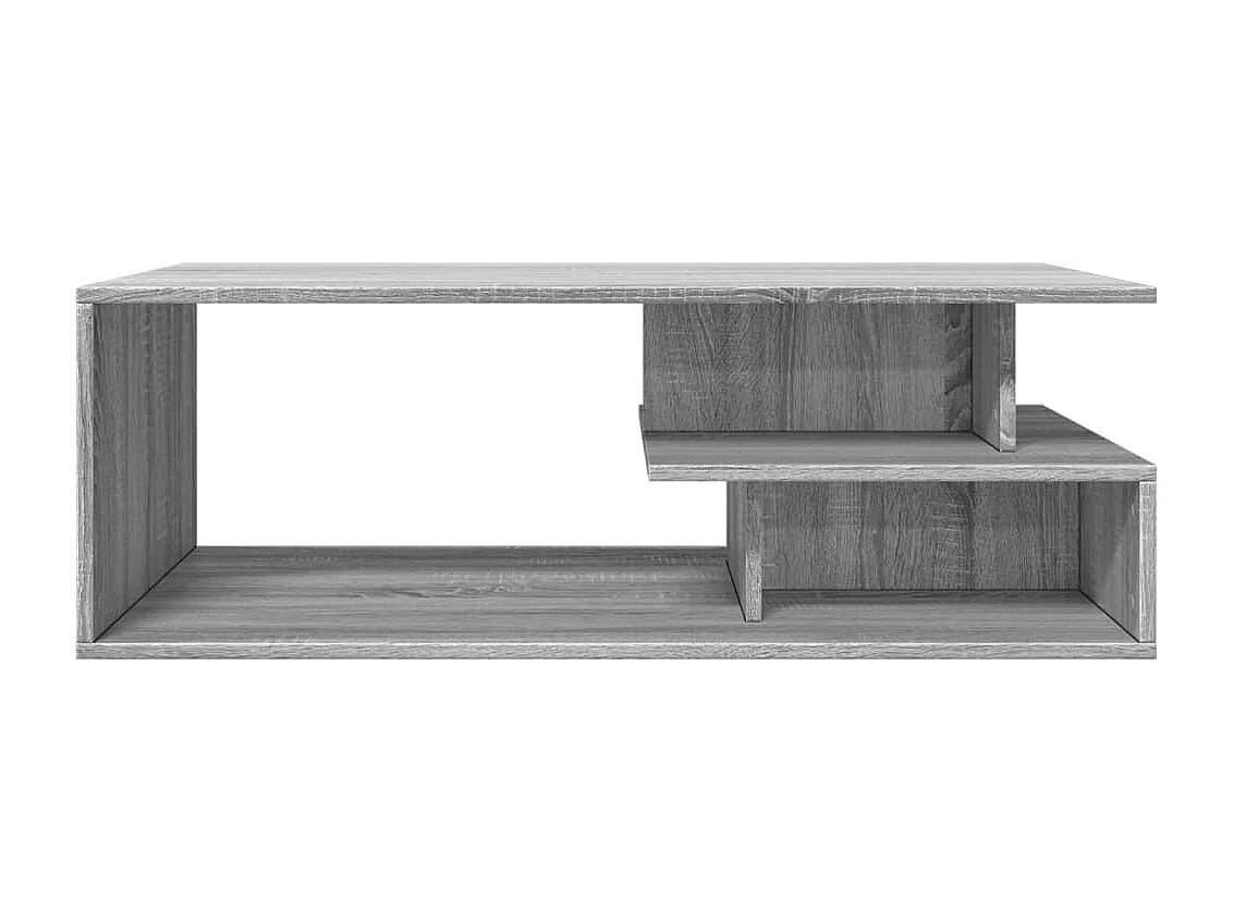 Couchtisch Grau Sonoma 102x55x35 cm Holzwerkstoff