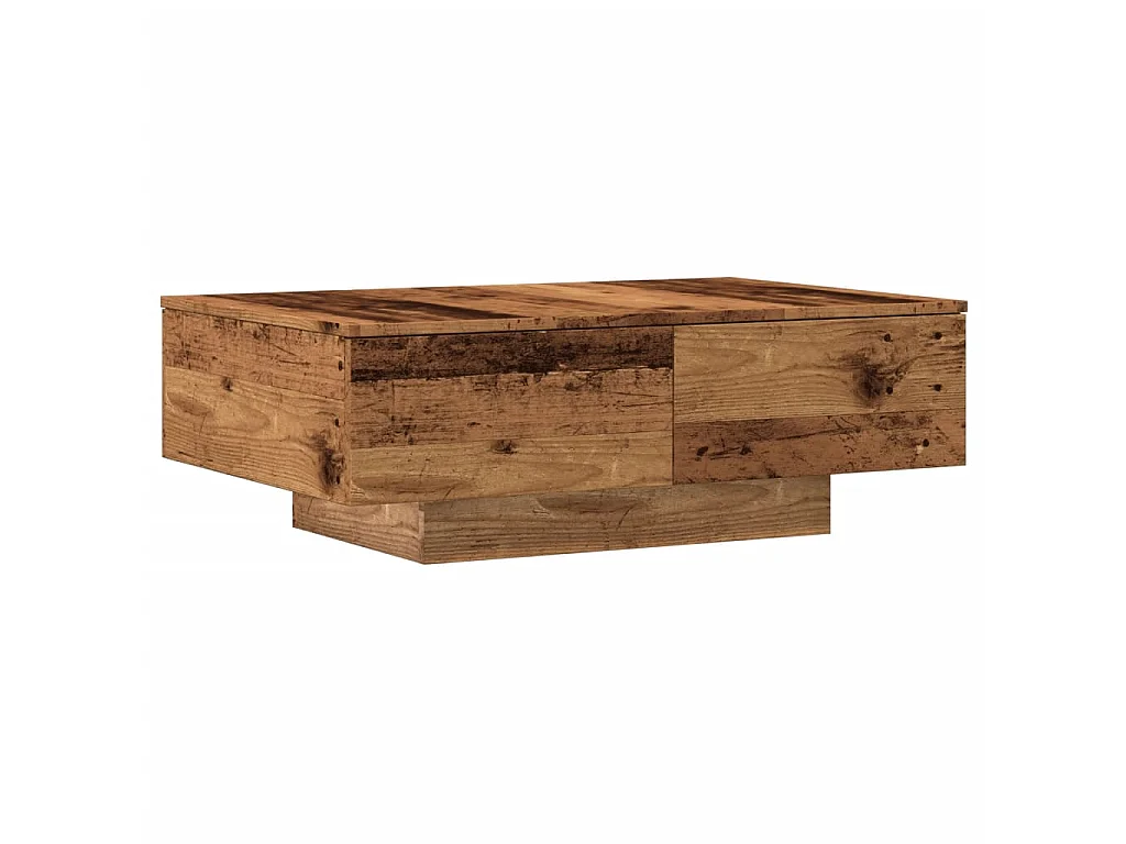 Couchtisch Altholz-Optik 90x60x31 cm Holzwerkstoff