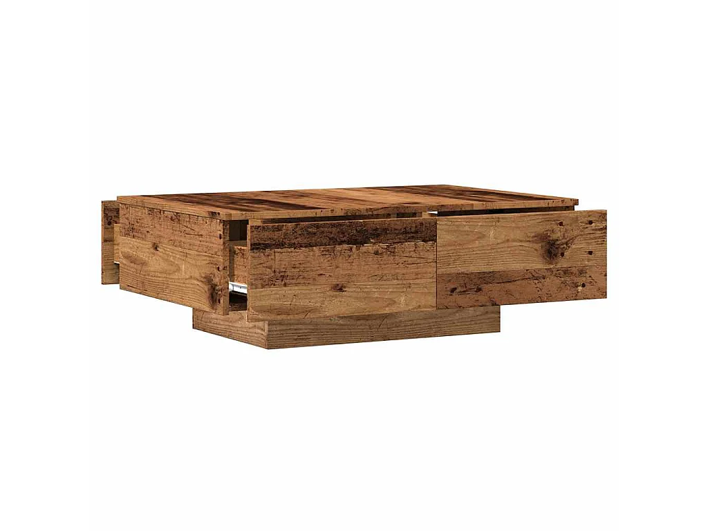 Couchtisch Altholz-Optik 90x60x31 cm Holzwerkstoff