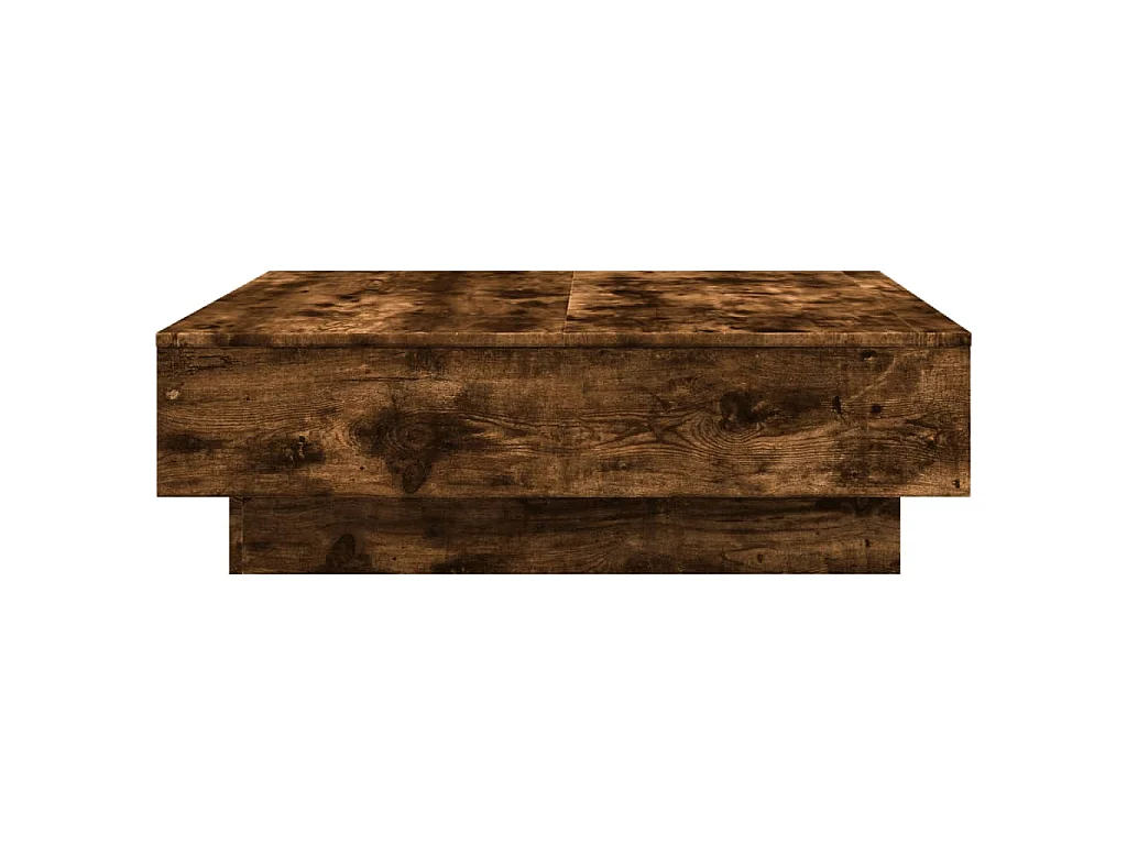 Couchtisch Räuchereiche 90x90x28 cm Holzwerkstoff