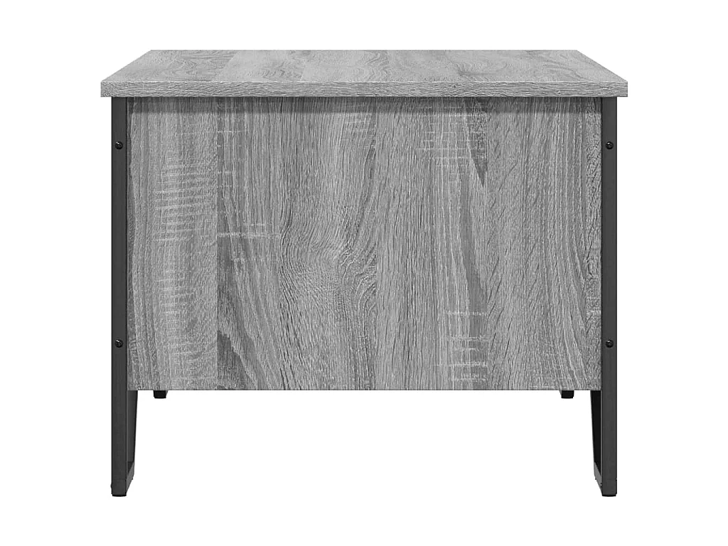 Salontafel 100x51x40 cm bewerkt hout grijs sonoma
